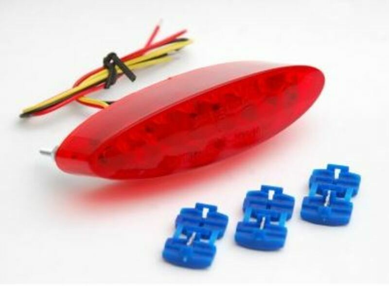 Eclairage de plaque R&G Racing Eclairage LED rouge