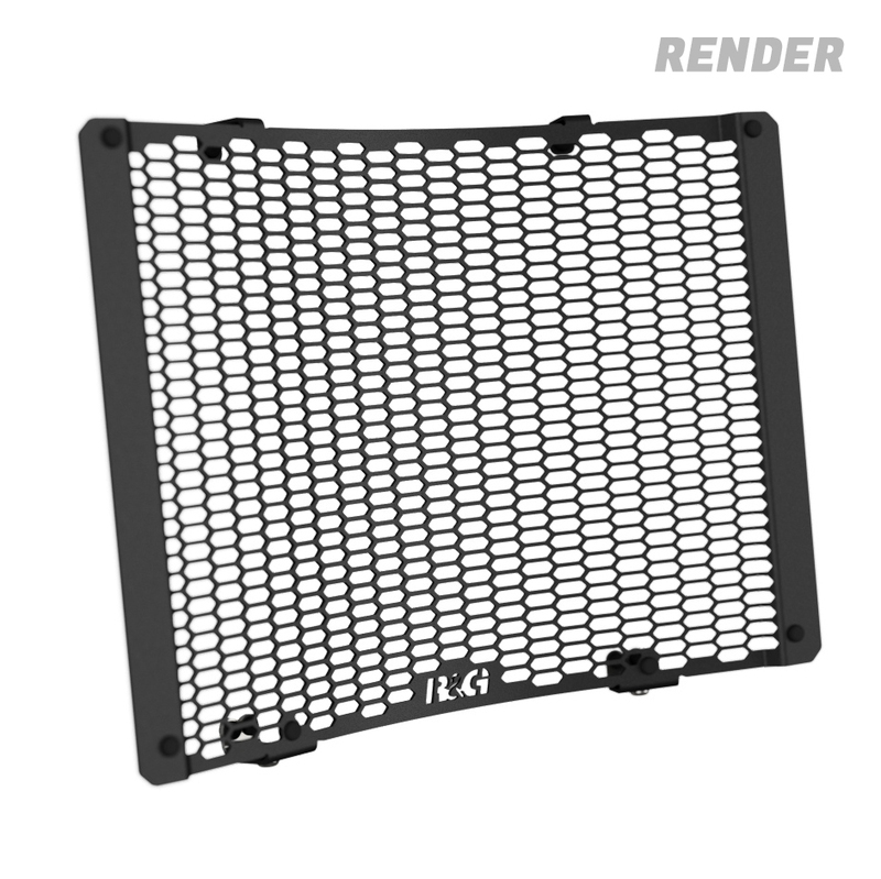 RGRACING Protection de radiateur R&G Racing Pro — noir