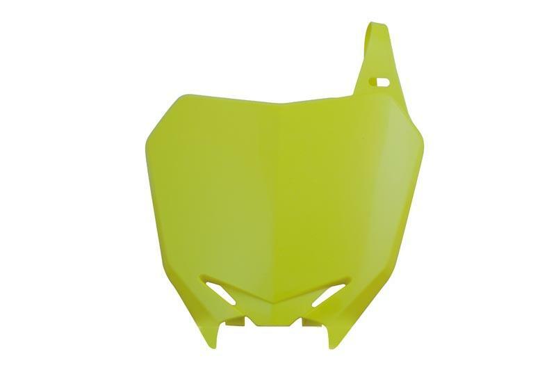 Plaque avant Racetech jaune