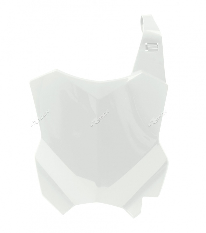 Plaque avant Racetech blanc