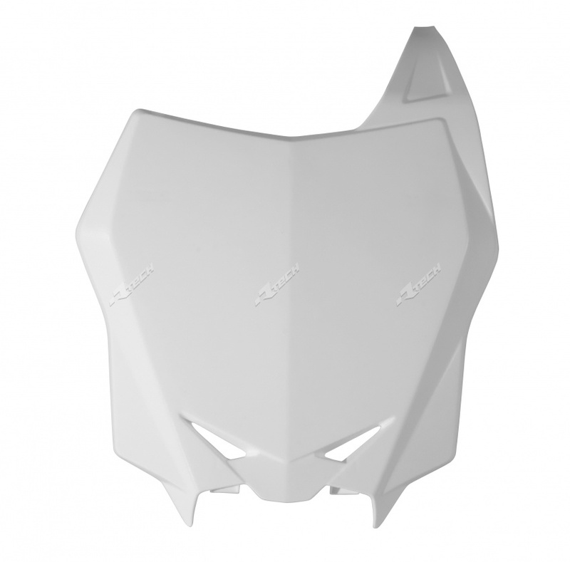 Plaque avant Racetech Factory blanc