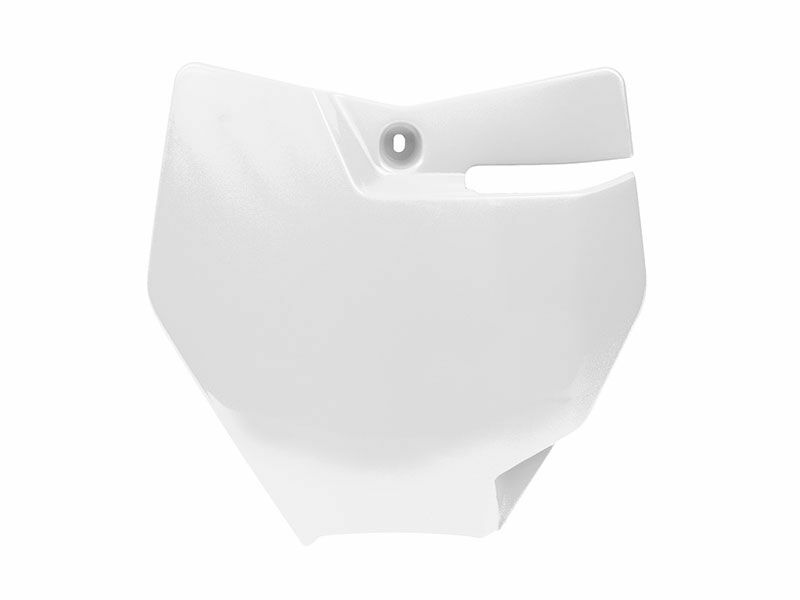 Plaque avant Racetech blanc