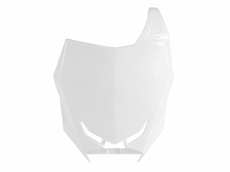 Plaque avant Racetech blanc