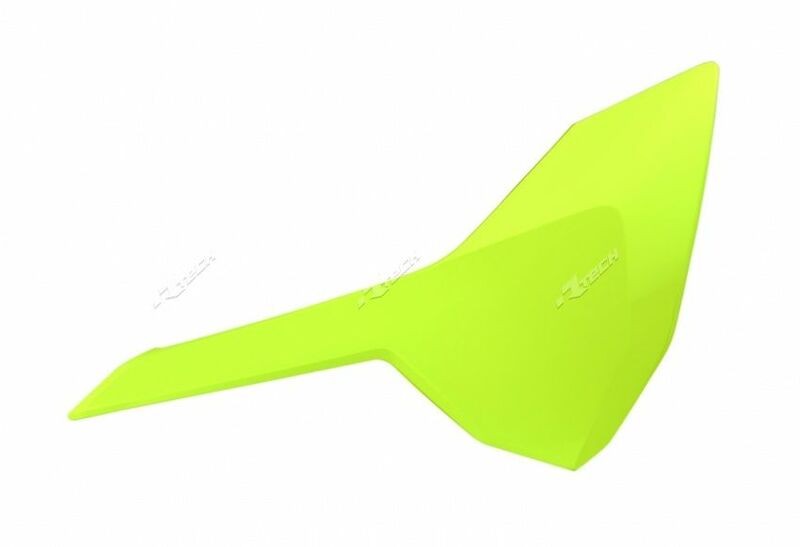 Plaques latérales Racetech jaune fluo