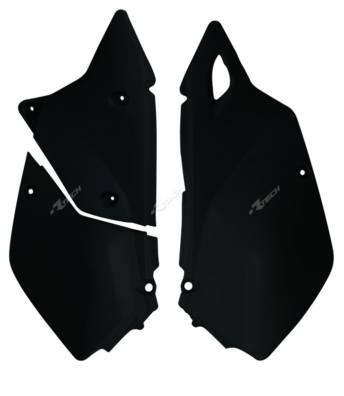 Plaques latérales Racetech noir