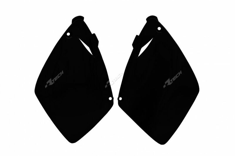 Plaques latérales Racetech noir