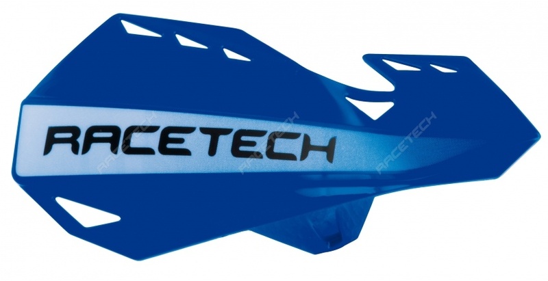 Protèges-mains Racetech Dual bleu