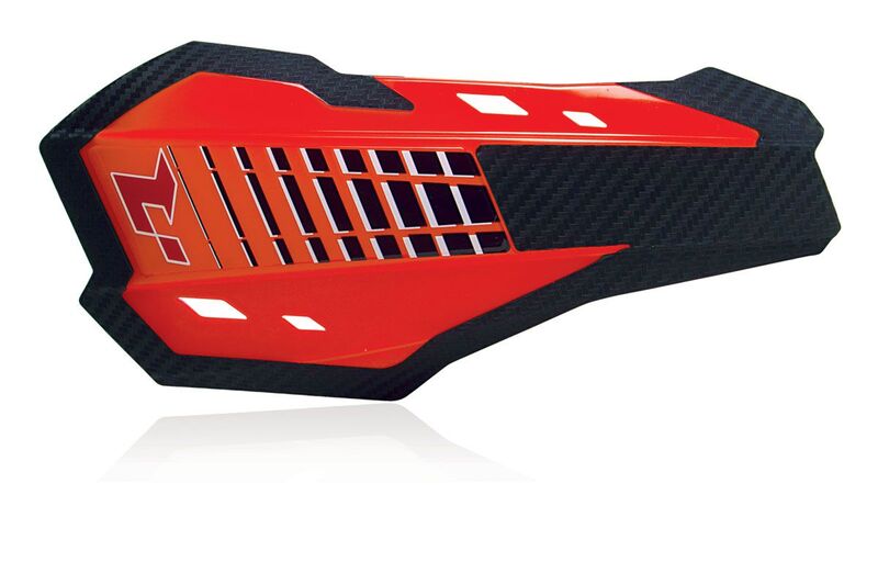 Protèges-mains Racetech HP2 orange fluo