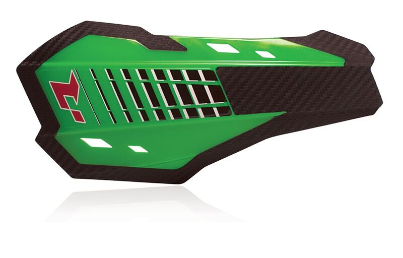 Protèges-mains Racetech HP2 vert KXF