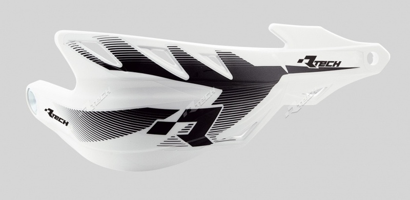 Protèges-mains Racetech Raptor blanc