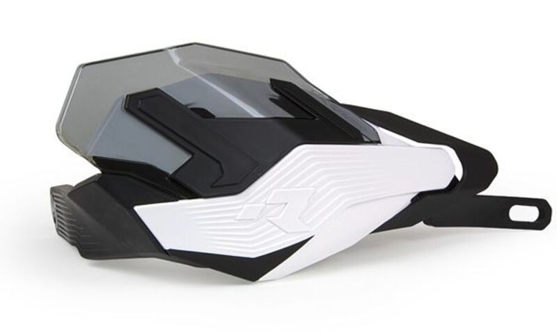 Protèges-mains Racetech HP3 Adventure blanc/noir