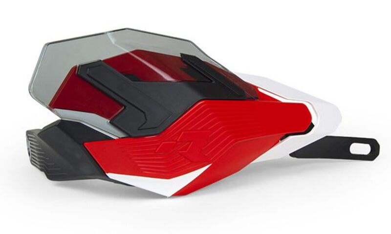 Protèges-mains Racetech HP3 Adventure rouge/blanc