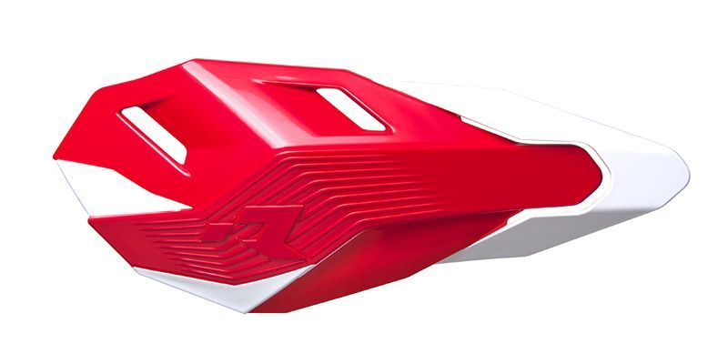 Protèges-mains Racetech HP3 Cross/Enduro rouge/blanc
