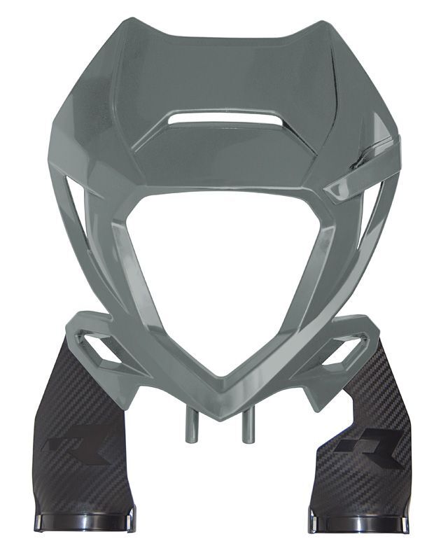 RACETECH Plaque phare Racetech Enduro — gris