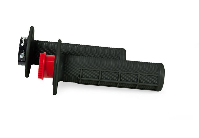 Poignées de guidon Racetech R20 Lock-On - semi-gaufré