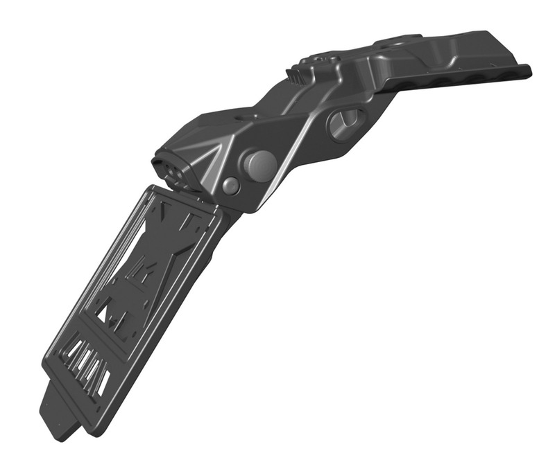 Feux arrière Racetech Support de plaque d'immatriculation avec T7 Revolution