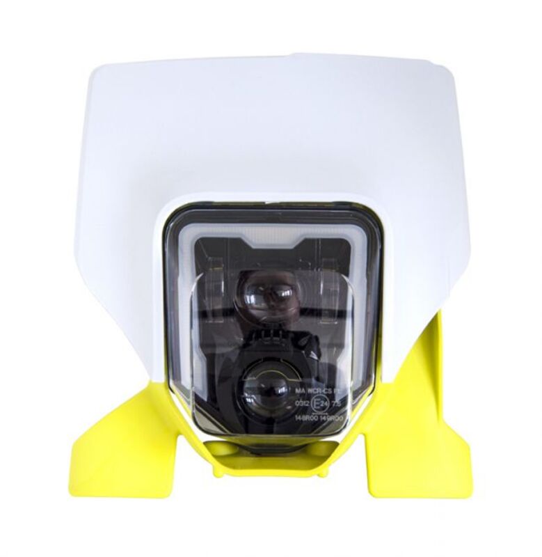 Plaque phare Racetech Front Headlight Mask With Homologated LED Light