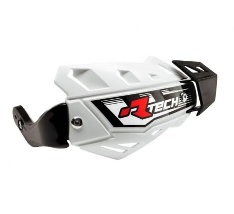 Protèges-mains Racetech FLX Quad blanc