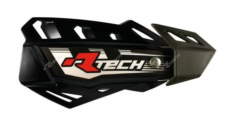 Protèges-mains Racetech FLX noir réglable