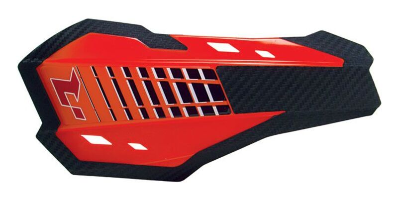 Adaptateur Protège-main Racetech Coque de rechange HP2 orange fluo