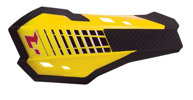 Adaptateur Protège-main Racetech Coque de rechange HP2 jaune RMZ