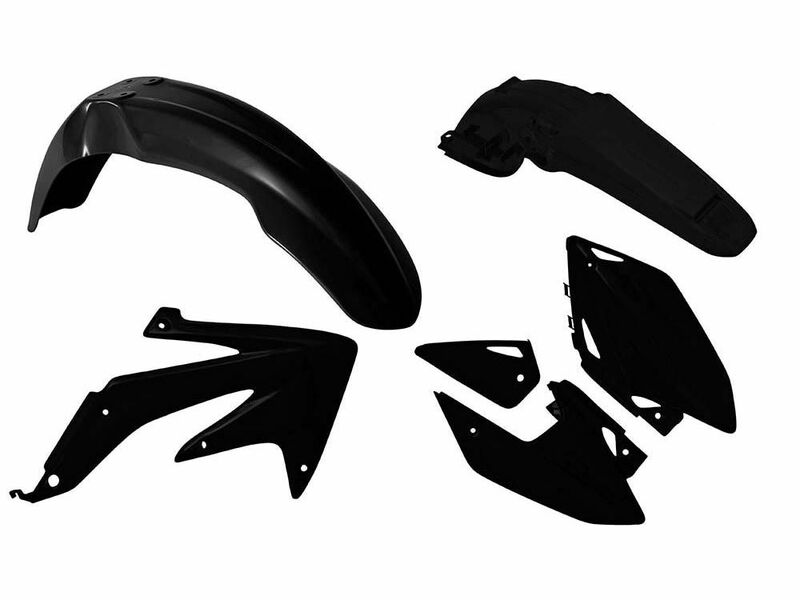 Kit plastiques Racetech noir