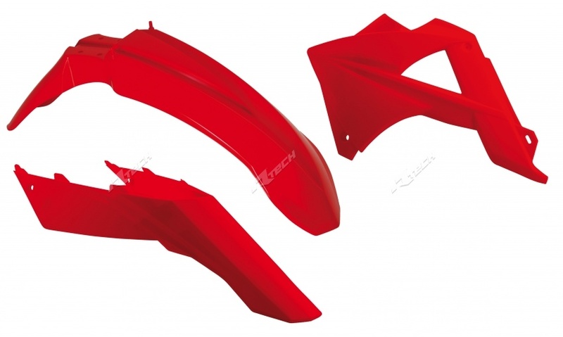 Kit plastiques Racetech couleur origine rouge Gas Gas EC125/250/300/450 FSR