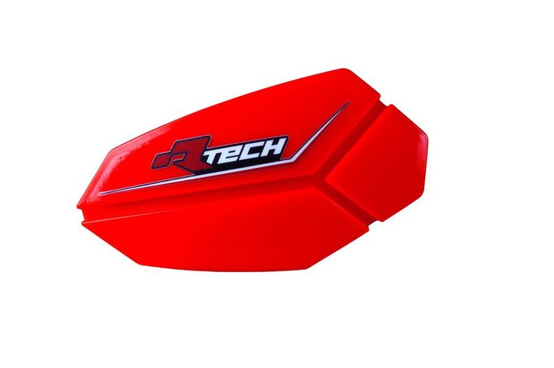 Adaptateur Protège-main Racetech Coque de R20 rouge fluo E-Bike