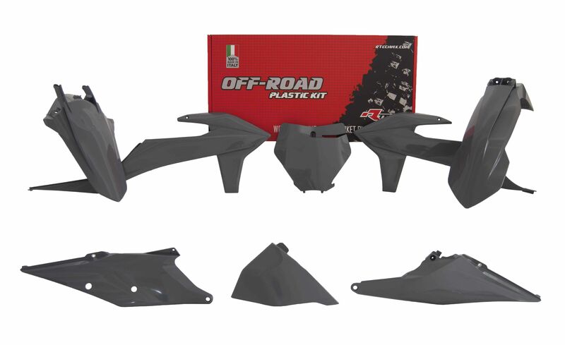Kit plastiques Racetech gris