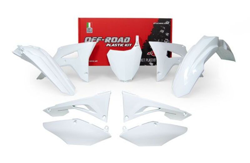 Kit plastiques Racetech Revolution - blanc