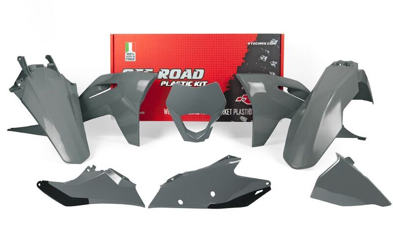 Kit plastiques Racetech Quantum Grey Gas Gas EC/EC-F