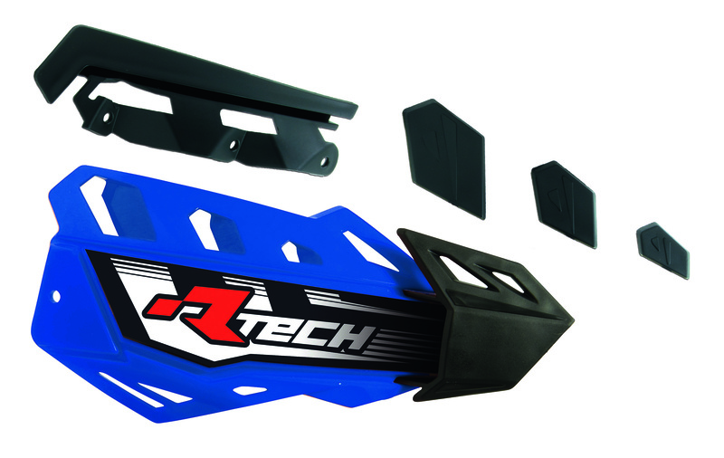 Protèges-mains Racetech Coque de rechange FLX bleu pour 789677