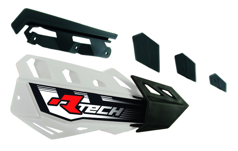 Protèges-mains Racetech Coque de rechange FLX blanc pour 789677