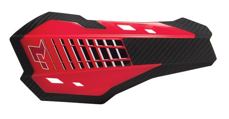 Protèges-mains Racetech Coque de rechange protège-mains HP2 rouge CRF