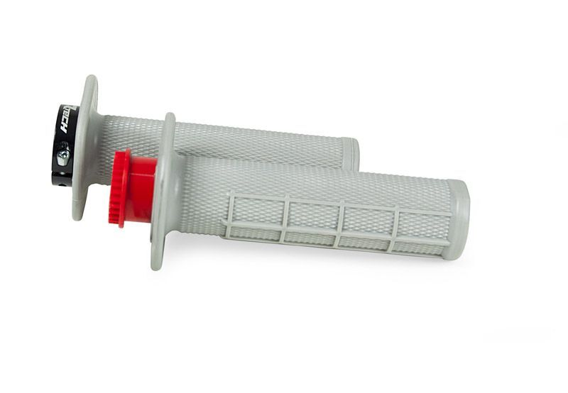 Poignées de guidon Racetech R20 Lock-On - semi-gaufré