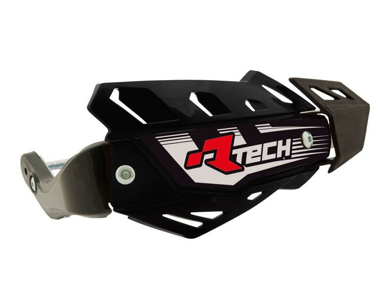 Protèges-mains Racetech FLX Quad noir