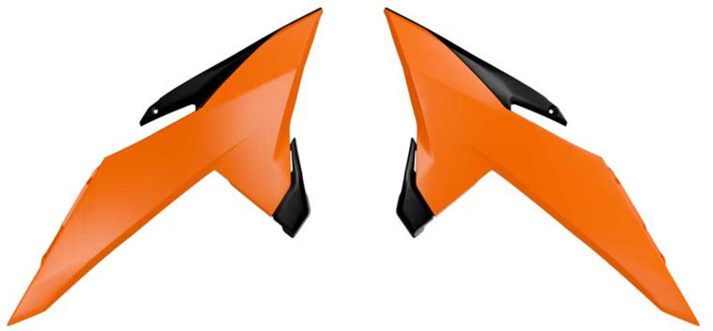 RACETECH Ouie de radiateur Racetech — orange