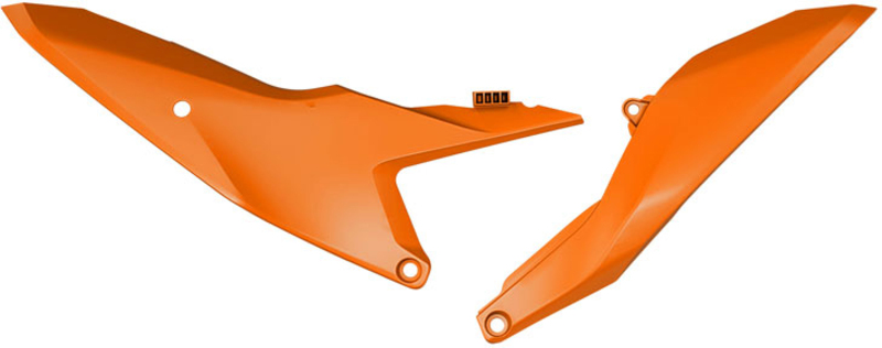 RACETECH Plaques latérales Racetech — jaune