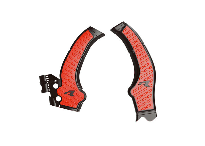 RACETECH Protège cadre Racetech noir rouge — noir et rouge