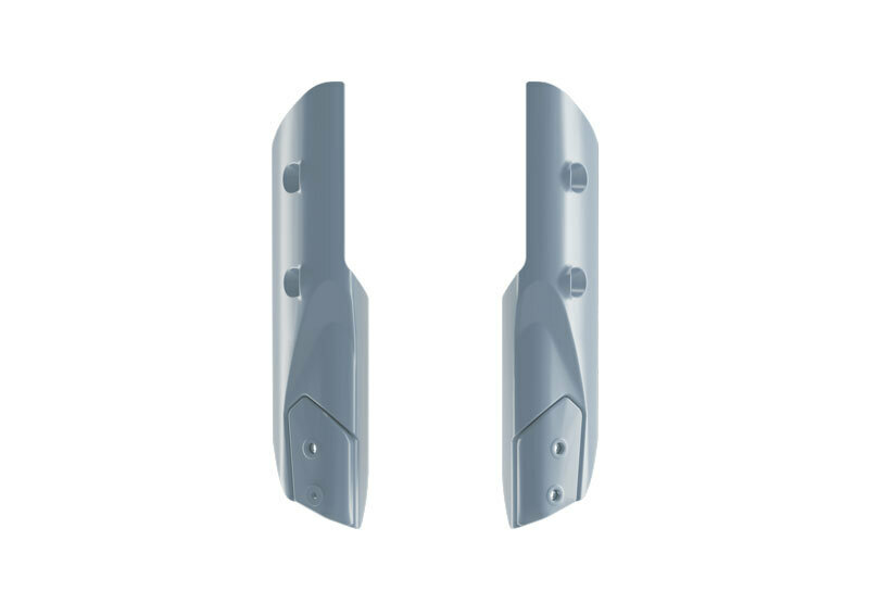 RACETECH Protections de fourche Racetech 1153098002 — gris
