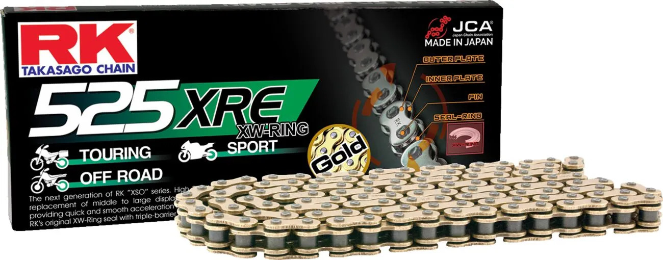 Chaîne Rk Série XRE 116 maillons 525