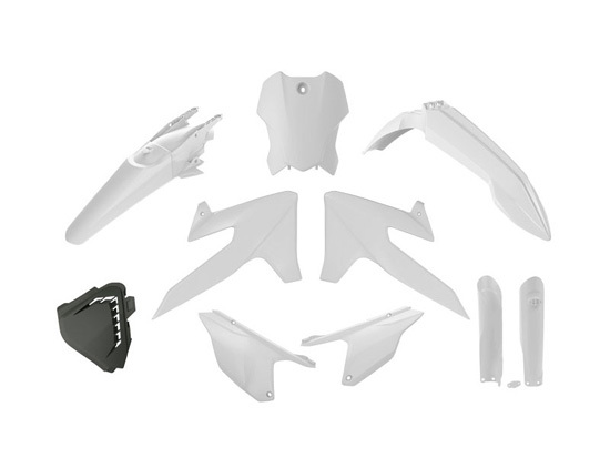 Kit plastiques R-tech 7 p Blanc