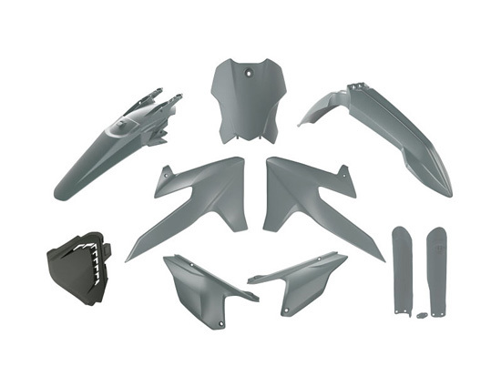 Kit plastiques R-tech 7 p Gris