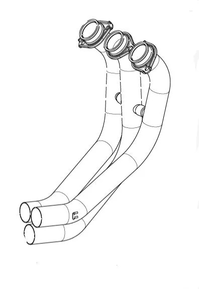 Embout du silencieux Akrapovic En - tête Remplacement