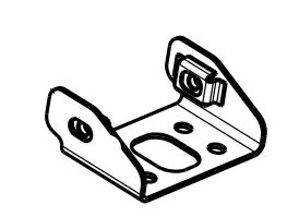 Support de silencieux Akrapovic 18602071