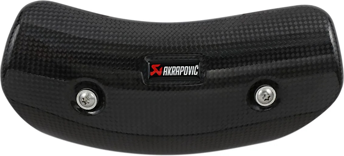 Protection échappement Akrapovic Visière CF