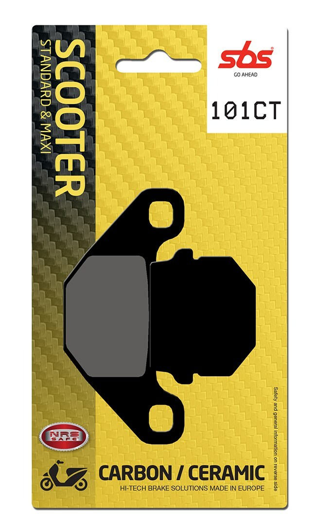 Plaquettes de freins SBS 101CT 544