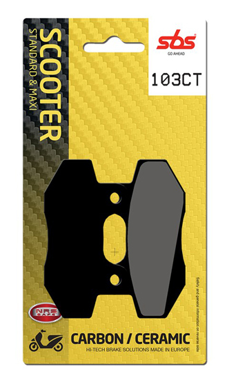 Plaquettes de freins SBS 103CT 551