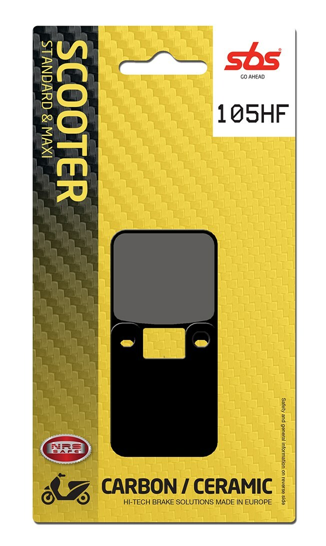 Plaquettes de freins SBS 105 559 HF
