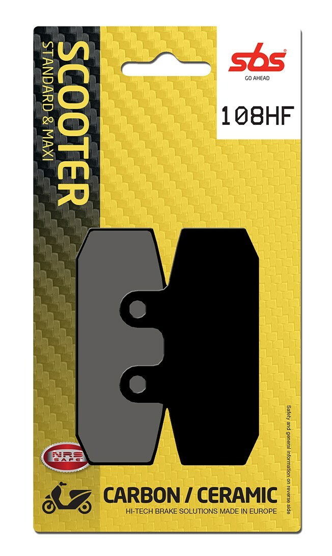 Plaquettes de freins SBS 108 588 HF